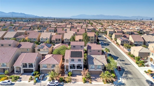 6714 Flamenco Ct, Las Vegas, NV 89139 - aerial perspective of suburban area with mountains