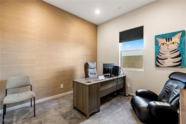 11672 Barga Ct, Las Vegas, NV 89138 - office space with baseboards and dark colored carpet