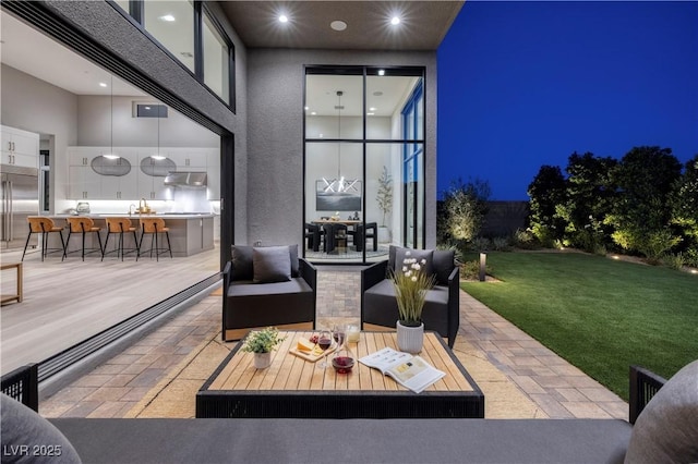10781 Agate Cliffs Ave, Las Vegas, NV 89135 - view of patio