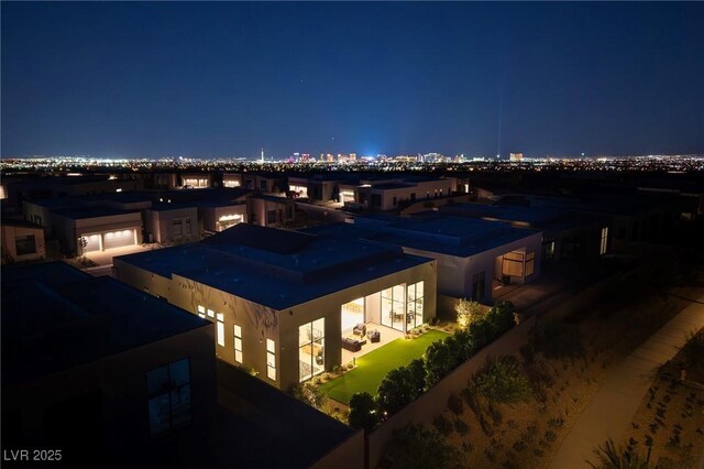 10781 Agate Cliffs Ave, Las Vegas, NV 89135 - city view featuring a view of city lights