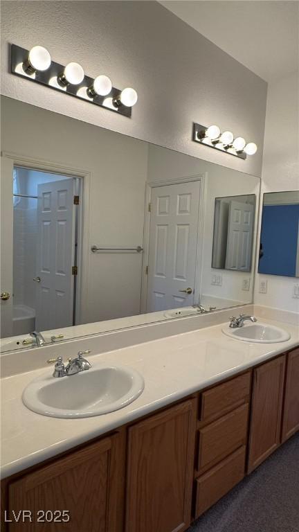 10066 Golden Bluff Ave, Las Vegas, NV 89148 - bathroom featuring double vanity