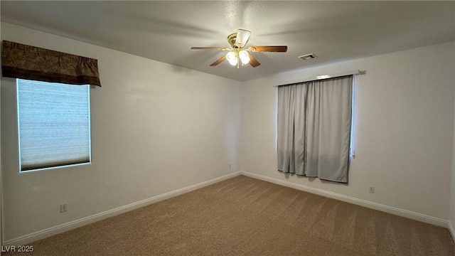 10066 Golden Bluff Ave, Las Vegas, NV 89148 - unfurnished room featuring ceiling fan, carpet, and baseboards