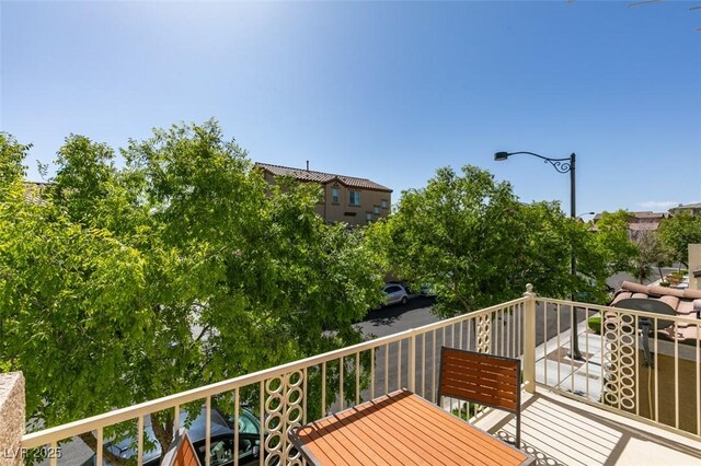 7645 Interlace St, Las Vegas, NV 89149 - view of wooden deck