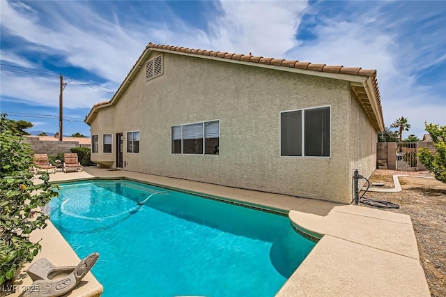 3539 Barrel Bronco Ct, North Las Vegas, NV 89032 - view of swimming pool with a patio area
