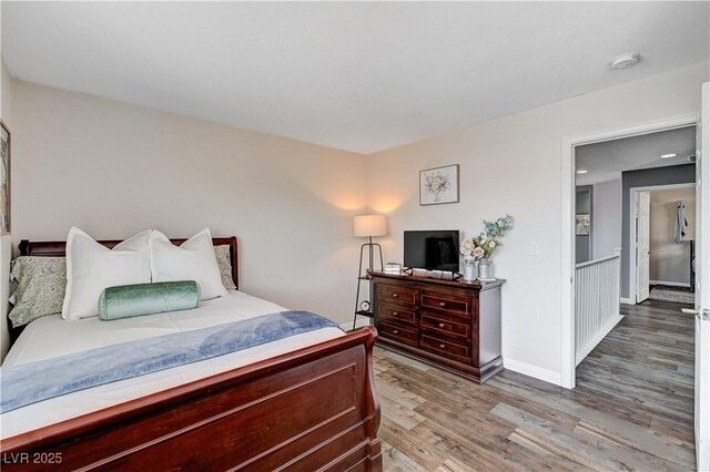 4308 Desert Haven Ave, North Las Vegas, NV 89085 - bedroom featuring wood finished floors and baseboards