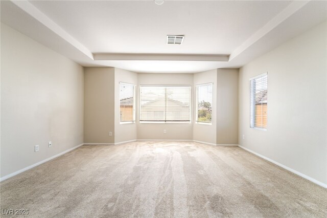 8109 Retriever Ave, Las Vegas, NV 89147 - unfurnished room with carpet flooring and a tray ceiling