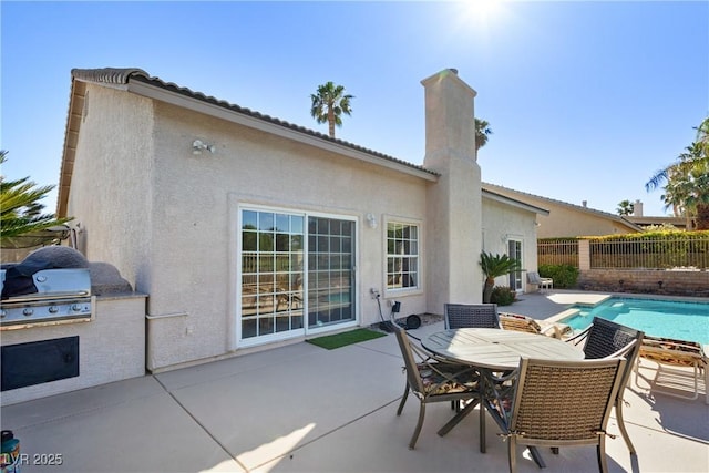 5104 Burr Oak Dr, Las Vegas, NV 89130 - view of patio / terrace with outdoor dining space
