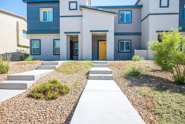 532 Clearsable Ave, Henderson, NV 89044 - view of front of home featuring stucco siding and a porch