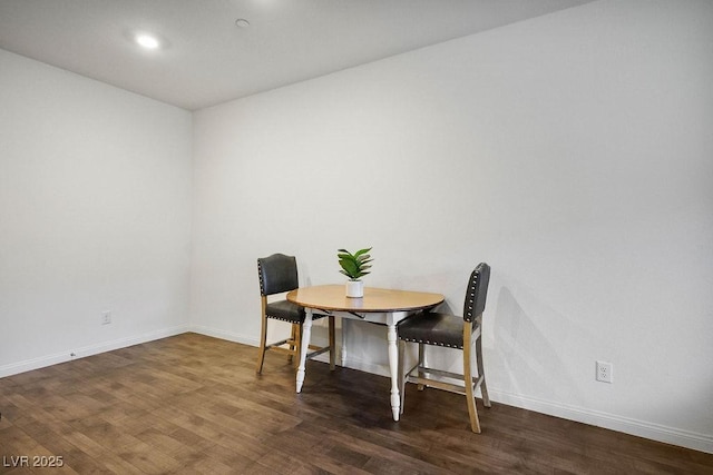 532 Clearsable Ave, Henderson, NV 89044 - dining space with wood finished floors, baseboards, and recessed lighting