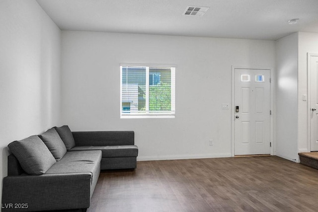 532 Clearsable Ave, Henderson, NV 89044 - entrance foyer with wood finished floors and baseboards