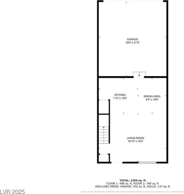 532 Clearsable Ave, Henderson, NV 89044 - property floor plan