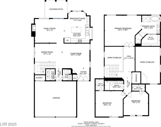 7813 Paper Flower Ct, Las Vegas, NV 89128 - property floor plan