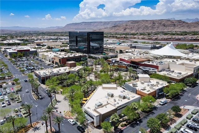 7813 Paper Flower Ct, Las Vegas, NV 89128 - aerial view of mountains