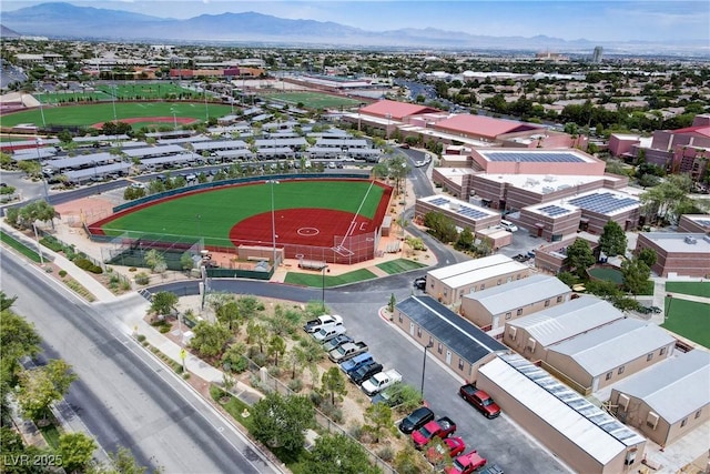7813 Paper Flower Ct, Las Vegas, NV 89128 - drone / aerial view of mountains