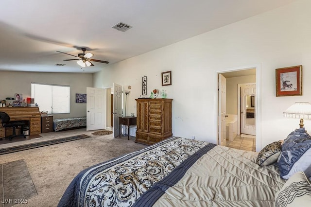 310 Pissarro Pl, Henderson, NV 89074 - carpeted bedroom with connected bathroom