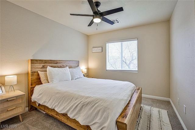4833 Straight Flush Dr Unit 103, Las Vegas, NV 89122 - carpeted bedroom with baseboards and a ceiling fan