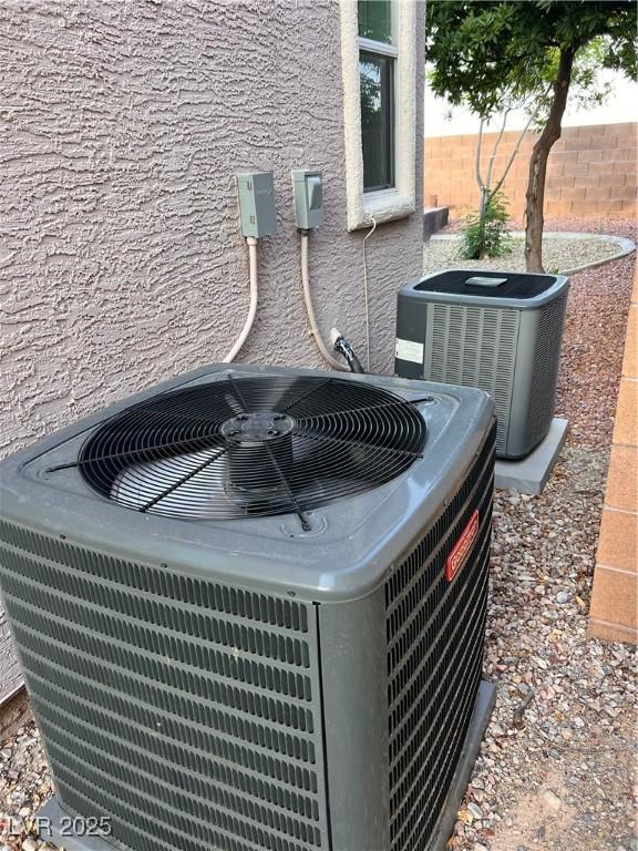 8616 Willow Cabin St, Las Vegas, NV 89131 - exterior view of a central air condition unit