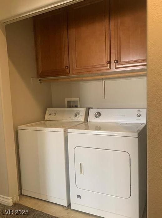 6412 Starling Mesa St, North Las Vegas, NV 89086 - washroom with washer and clothes dryer and cabinet space