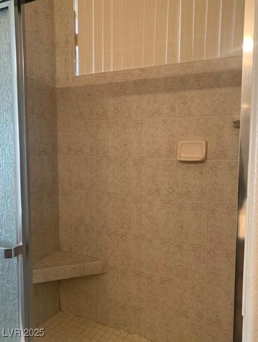 6412 Starling Mesa St, North Las Vegas, NV 89086 - bathroom view of tiled shower