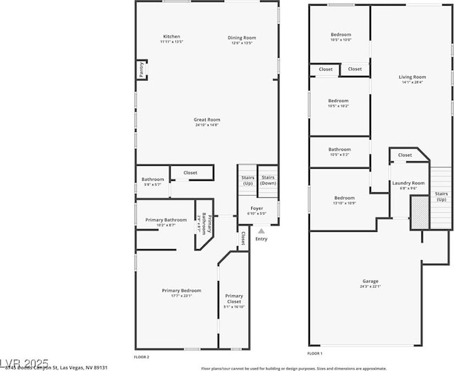 8745 Dodds Canyon St, Las Vegas, NV 89131 - view of room layout
