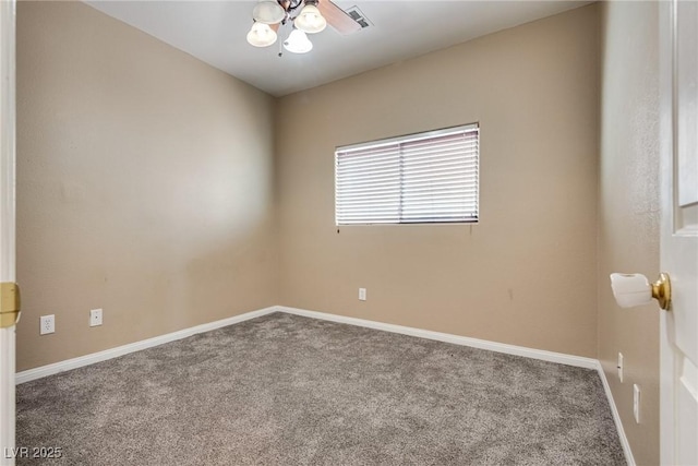 8745 Dodds Canyon St, Las Vegas, NV 89131 - spare room with carpet floors and ceiling fan