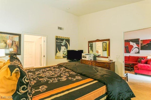 8777 Maule Ave Unit 3116, Las Vegas, NV 89148 - carpeted bedroom with a high ceiling