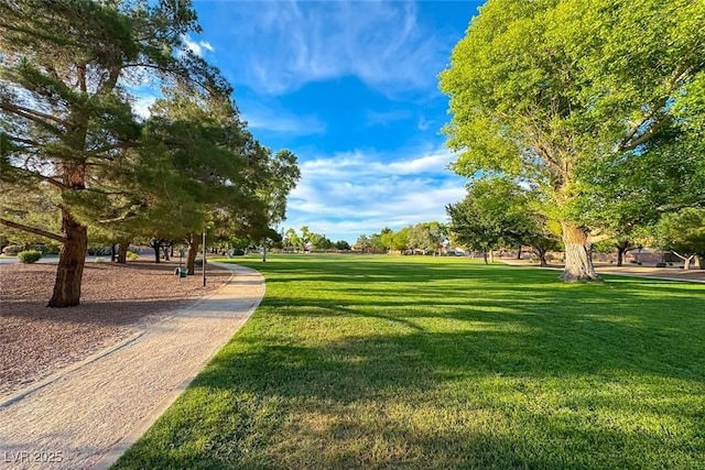 7670 Descanso Ln, Las Vegas, NV 89123 - view of property's community featuring a yard