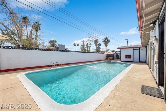 1589 Silver Mesa Way, Las Vegas, NV 89169 - view of pool featuring a fenced backyard and a patio area