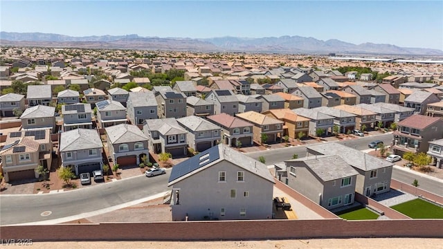7828 Bright Lodge St, Las Vegas, NV 89139 - aerial view of residential area with a mountainous background
