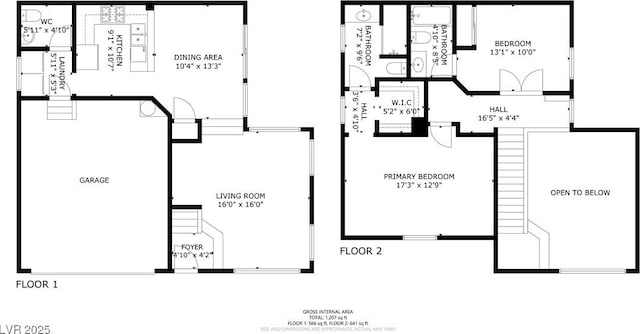 3481 Creek River Dr, Las Vegas, NV 89129 - room layout