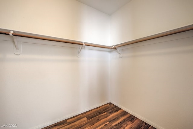 4960 Harrison Dr Unit 214, Las Vegas, NV 89120 - spacious closet featuring dark wood-style flooring