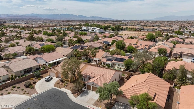 4176 Demoline Cir, Las Vegas, NV 89141 - aerial perspective of suburban area featuring mountains