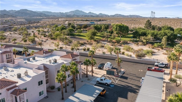1928 Las Palmas Ln Unit 228, Laughlin, NV 89029 - drone / aerial view of a mountain backdrop and a desert landscape