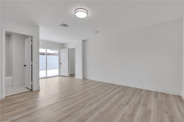 4404 Hillcrest Ave, Las Vegas, NV 89102 - empty room with light wood finished floors and baseboards
