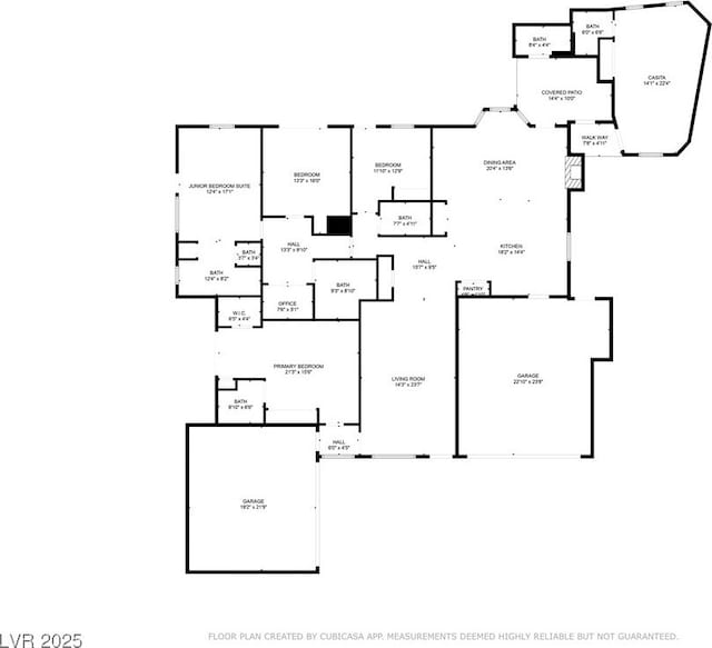 4404 Hillcrest Ave, Las Vegas, NV 89102 - home floor plan