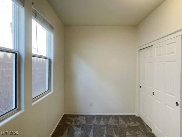 740 White Grotto St, Las Vegas, NV 89138 - unfurnished bedroom with carpet floors, baseboards, and a closet