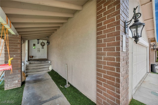 601 Cragin Park Dr, Las Vegas, NV 89107 - entrance to property featuring brick siding