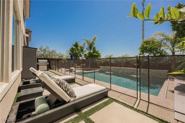 2750 Evolutionary Ln, Las Vegas, NV 89138 - view of swimming pool with a grill