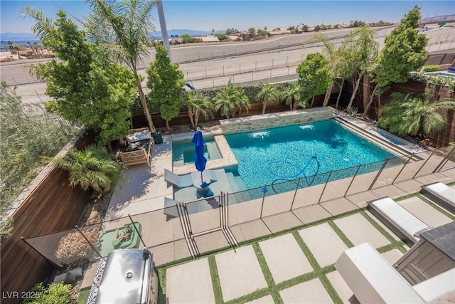 2750 Evolutionary Ln, Las Vegas, NV 89138 - view of pool with a fenced backyard and a patio