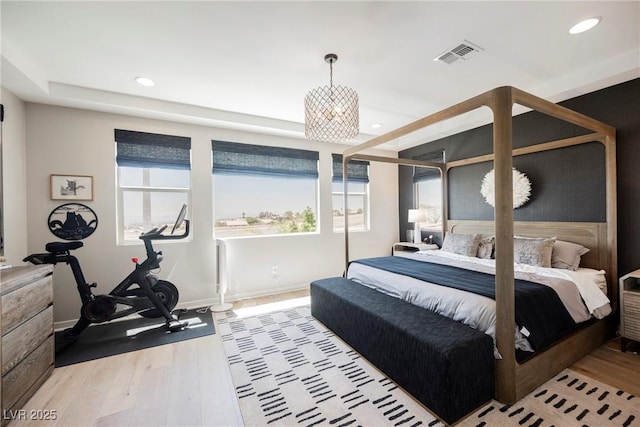 2750 Evolutionary Ln, Las Vegas, NV 89138 - bedroom with wood finished floors, recessed lighting, and baseboards