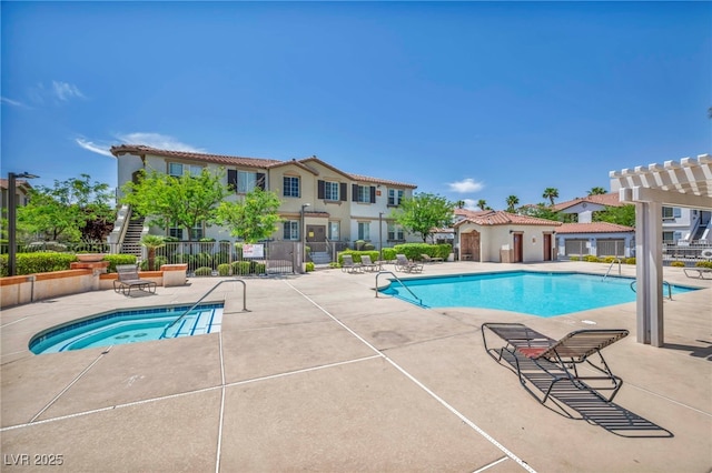 50 Aura De Blanco St Unit 2104, Henderson, NV 89074 - community pool with a hot tub and a patio