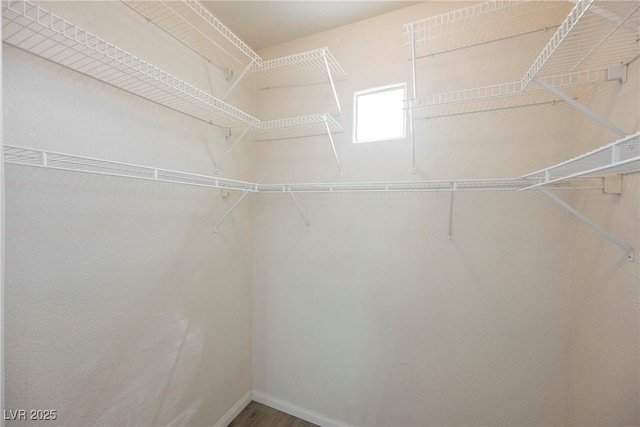 7400 W Flamingo Rd Unit 1082, Las Vegas, NV 89147 - spacious closet featuring wood finished floors