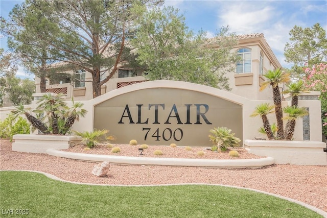 7400 W Flamingo Rd Unit 1082, Las Vegas, NV 89147 - view of community / neighborhood sign