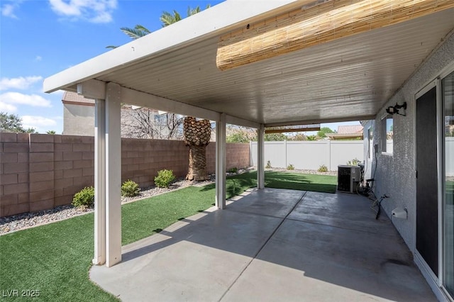 509 Regal Robin Way N, Las Vegas, NV 89084 - view of patio / terrace with central AC