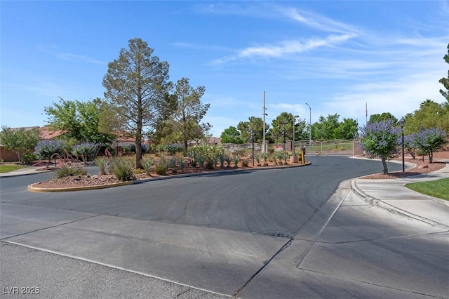 509 Regal Robin Way N, Las Vegas, NV 89084 - view of asphalt road featuring street lighting, curbs, and sidewalks
