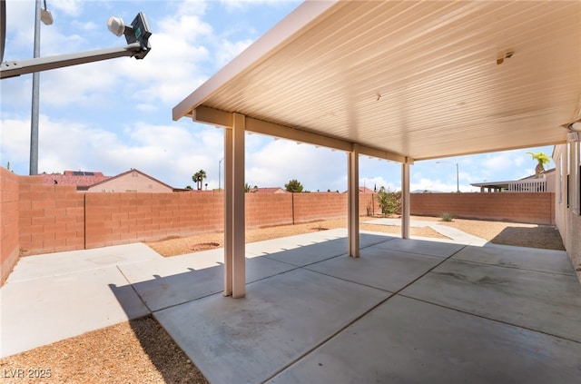 6140 Passionate Ct, North Las Vegas, NV 89031 - fenced backyard featuring a patio area