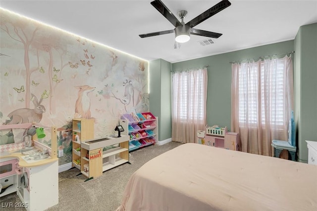 4326 Spooner Lake Cir, Las Vegas, NV 89147 - bedroom featuring carpet floors, multiple windows, and baseboards