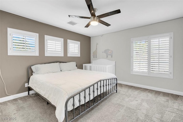 4326 Spooner Lake Cir, Las Vegas, NV 89147 - bedroom featuring carpet, multiple windows, and baseboards