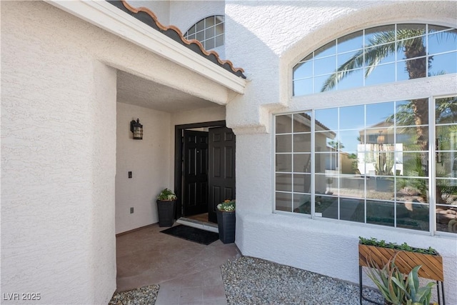 7825 Desert Bell Ave, Las Vegas, NV 89128 - property entrance with stucco siding
