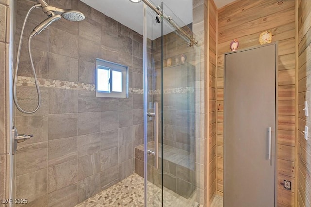 5725 N Durango Dr, Las Vegas, NV 89149 - bathroom featuring a shower stall